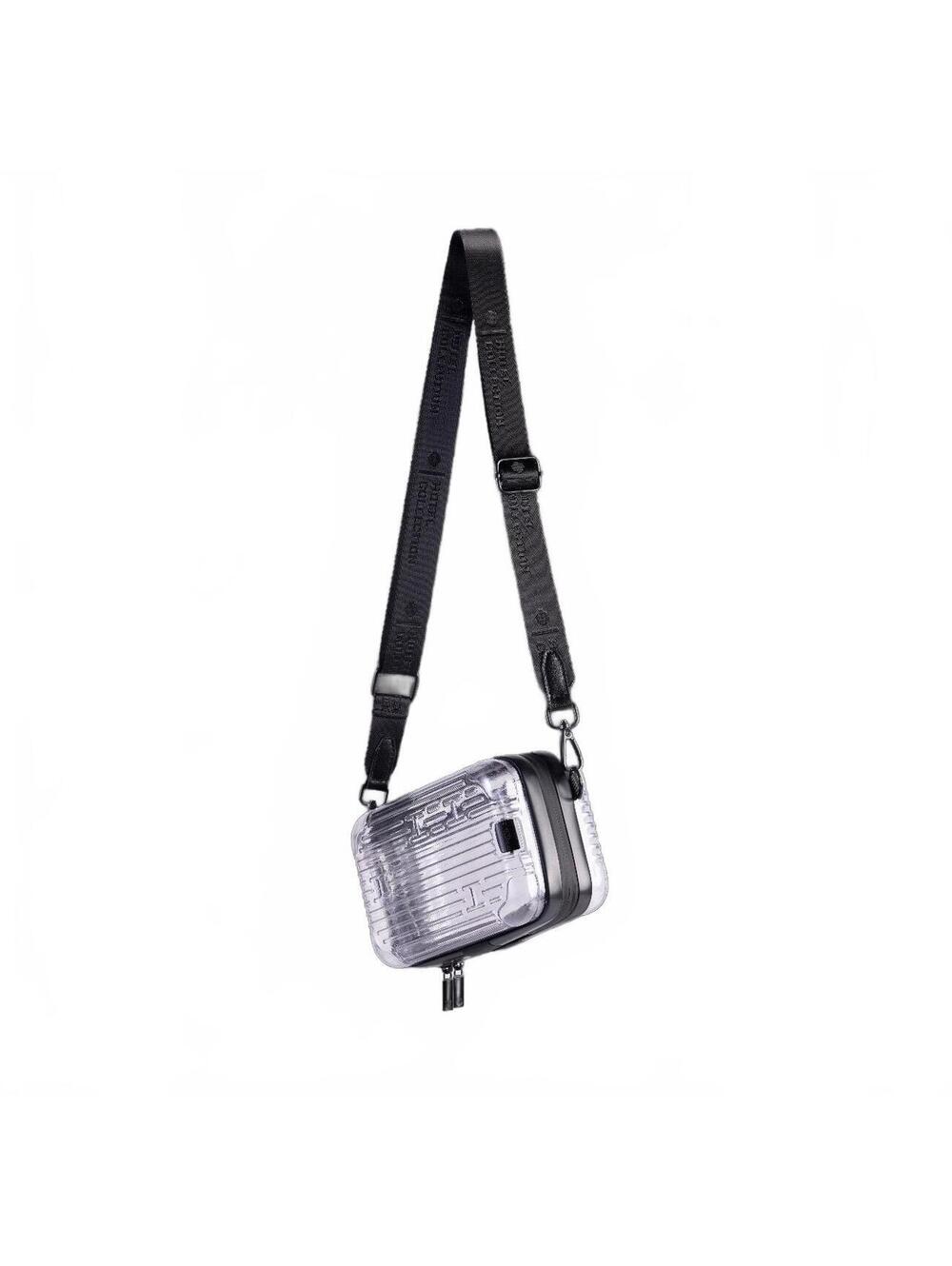 Hotel Collection Clear Crossbody Bag with Adjustable Strap